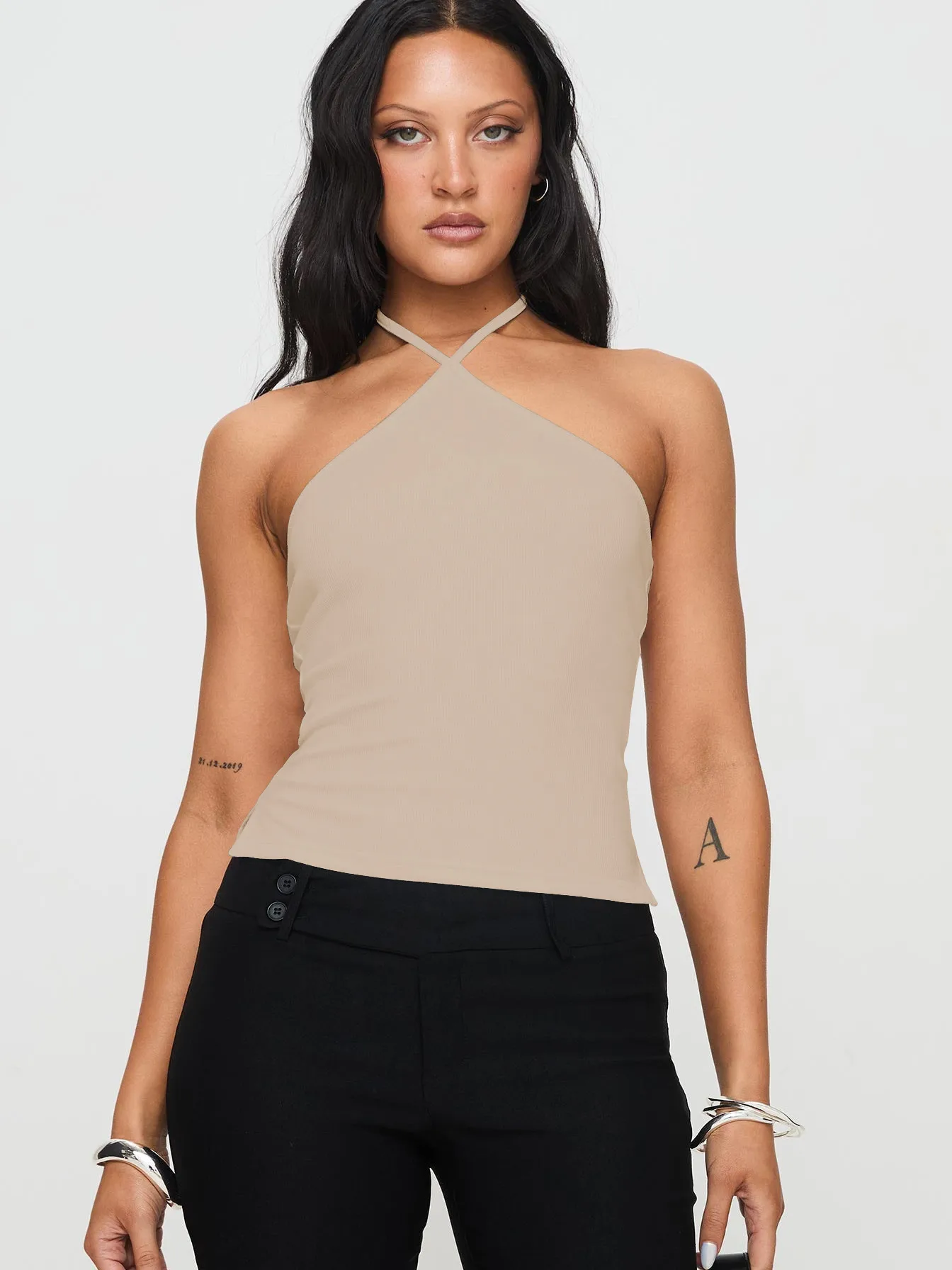 Women's Street Hot Girl Sling Top With Halter Backless All-match Sexy Street Vest For Women display picture 29