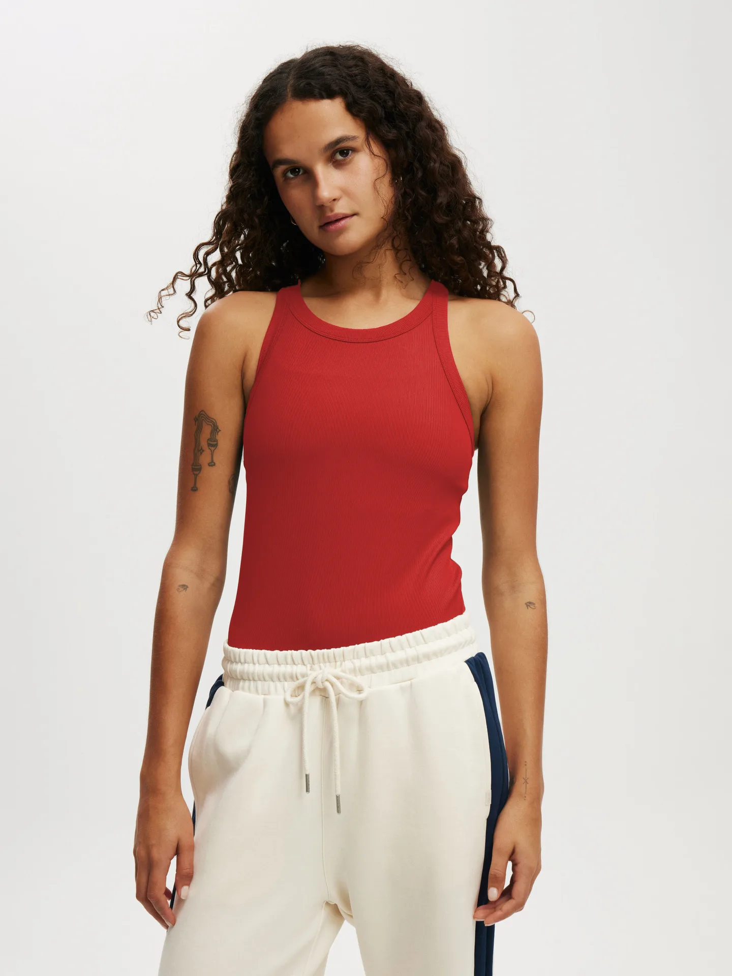 Explosions New  Women's Sports Thread Solid Color Sleeveless Knitted All-match Sling Spring And Summer display picture 3