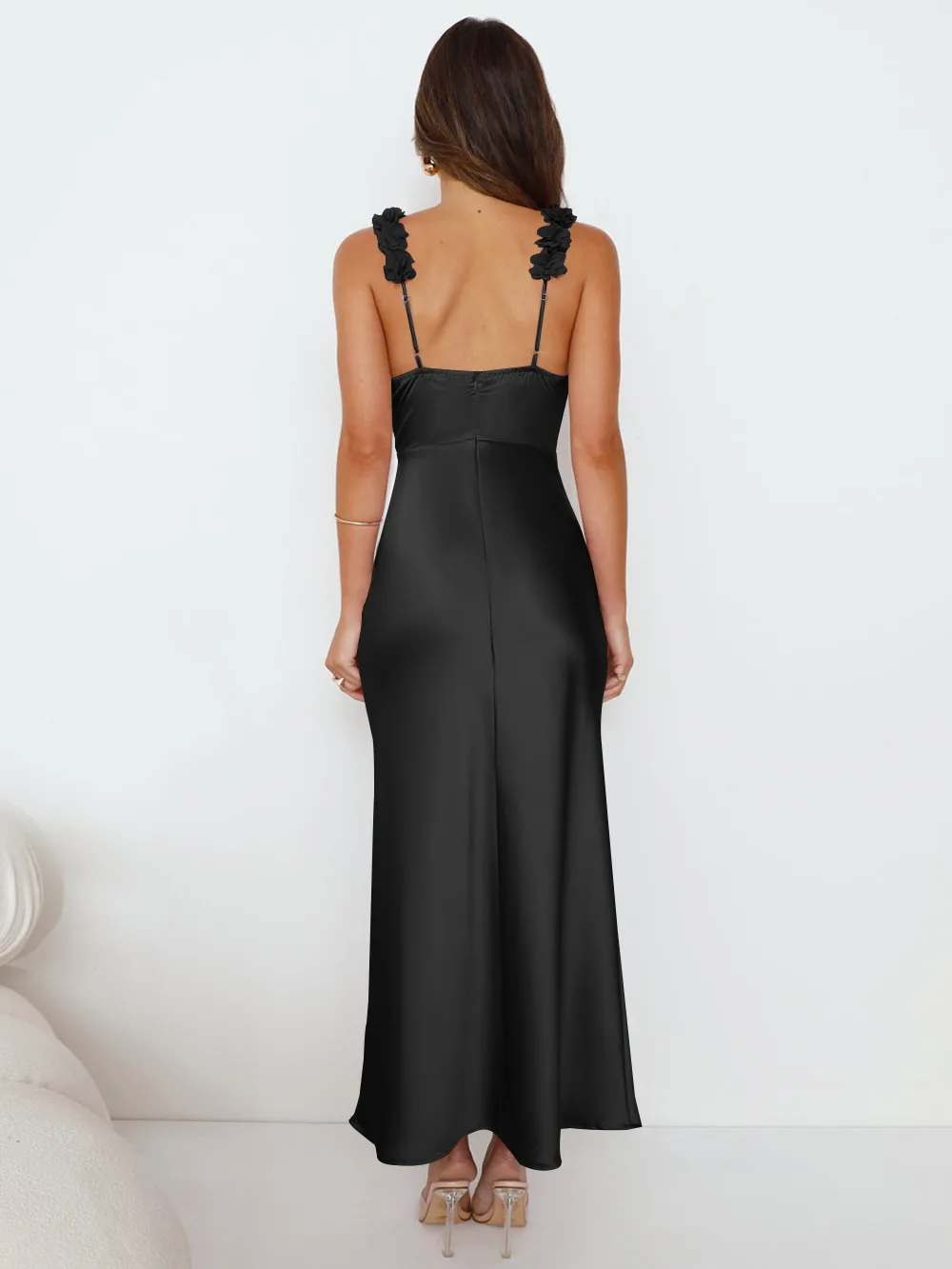 Strap Dress Spring And Summer Slim-fit Sexy Backless Wedding Light Dress Bridesmaid Evening Dress Women's Dress display picture 37