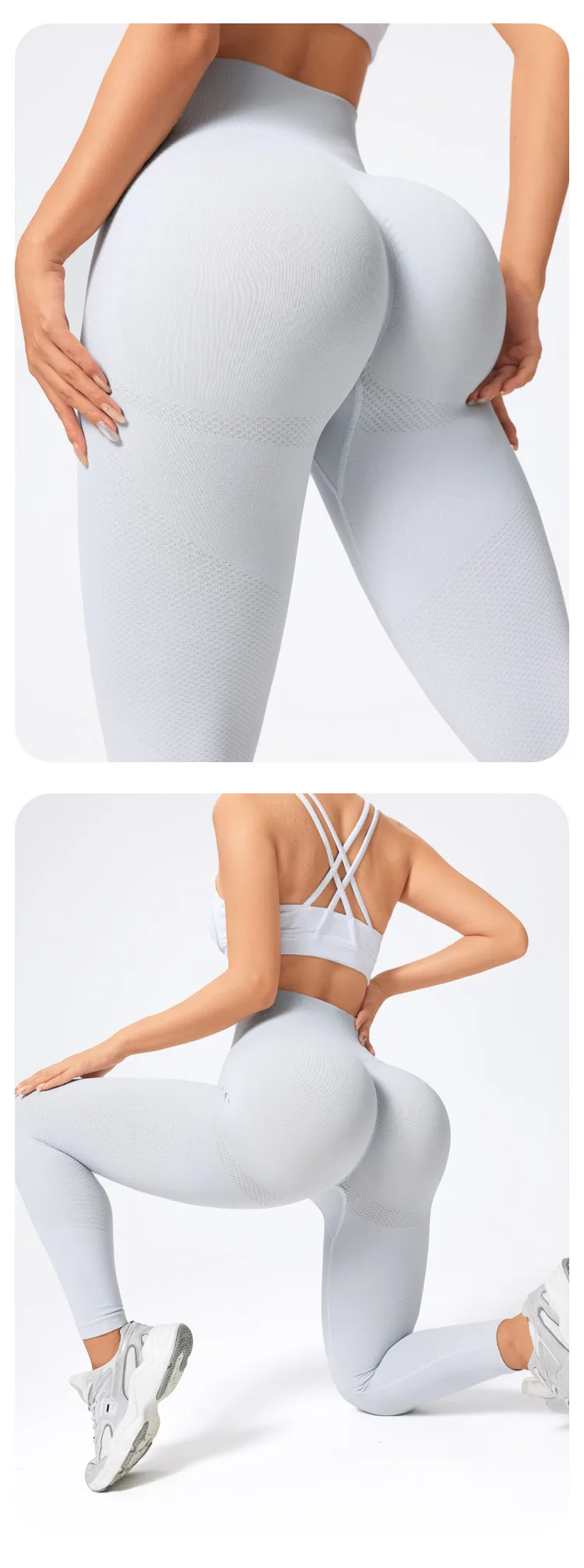 Classic Style Sport Style Solid Color Nylon Spandex Active Bottoms Yoga Pants Sweatpants display picture 2
