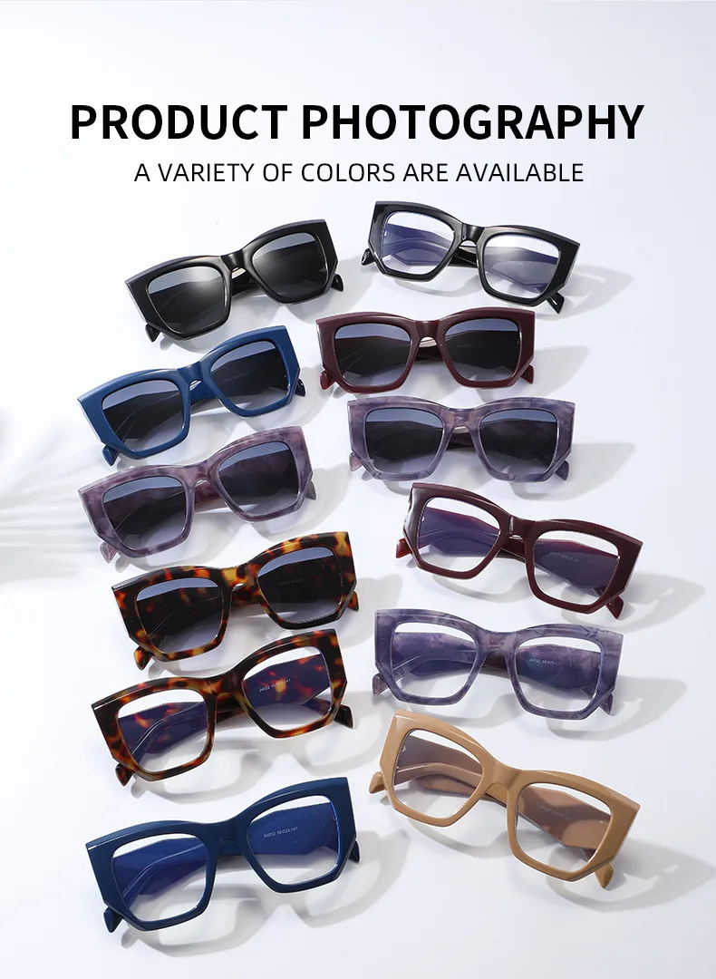 Hip-Hop Punk Streetwear Color Block PC UV400 Protection Tinted Lenses Polygon Full Frame Glasses display picture 6