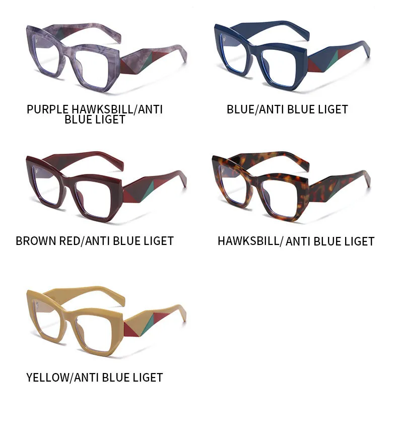 Hip-Hop Punk Streetwear Color Block PC UV400 Protection Tinted Lenses Polygon Full Frame Glasses display picture 10