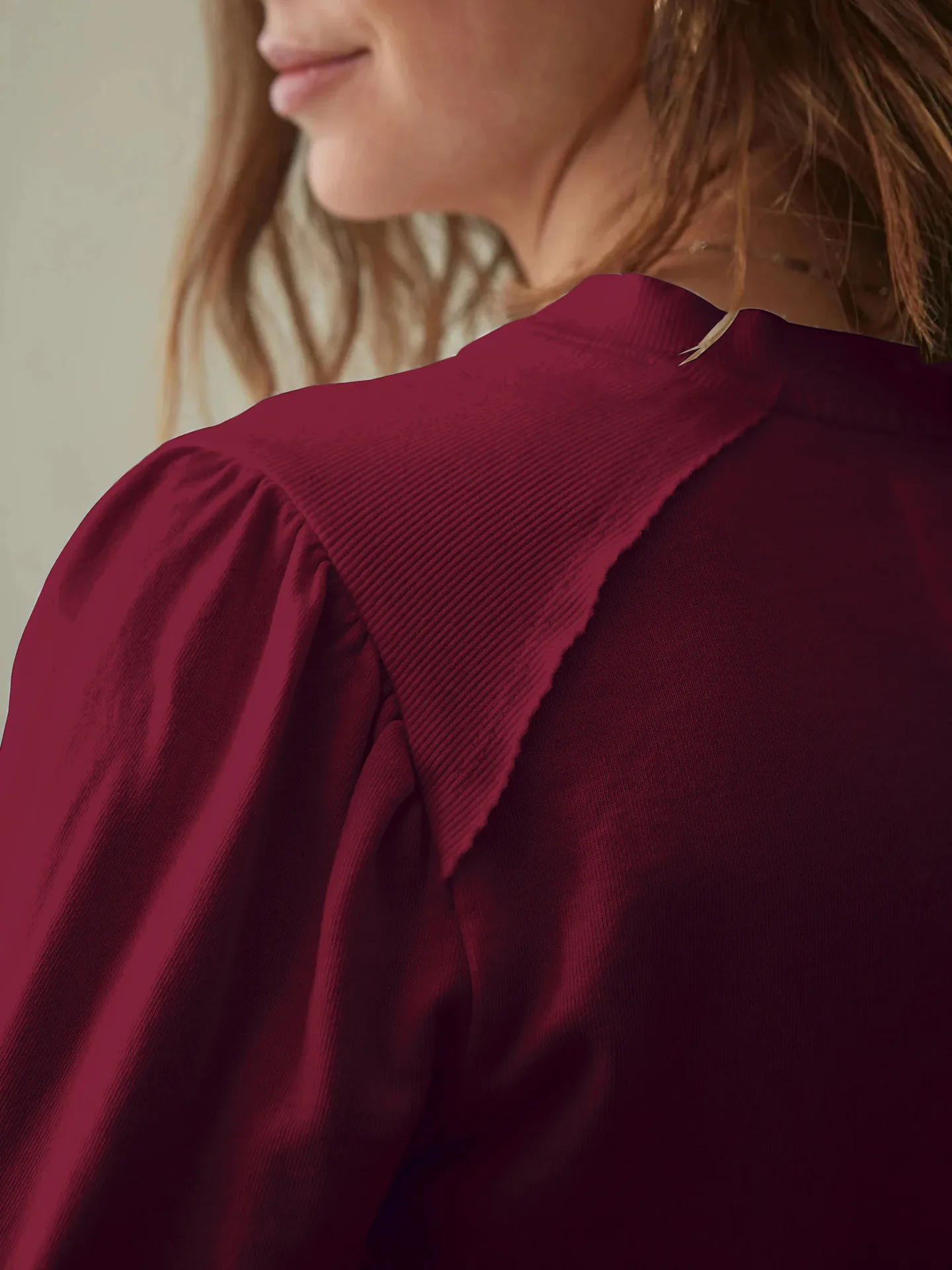 Wish Explosions Autumn And Winter Joker Solid Color V-Neck Pocket Fashion Dress Elegant Simple Hot Women's Clothing display picture 9