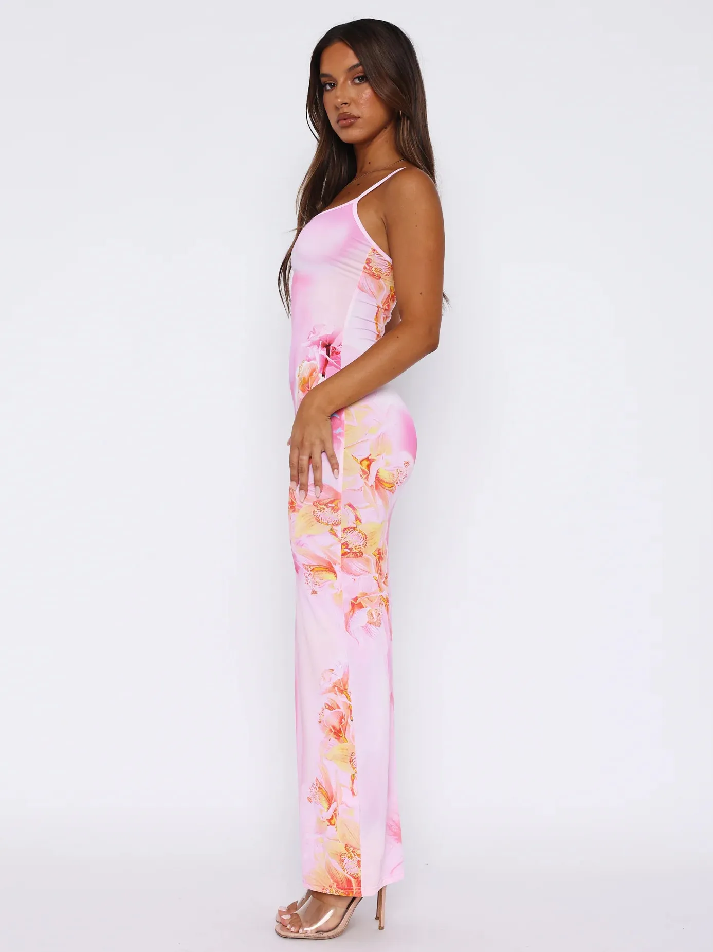 Sexy Digital Printed Slip Dress Women's Long Sleeveless Bohemian Style Holiday Dress Women display picture 6