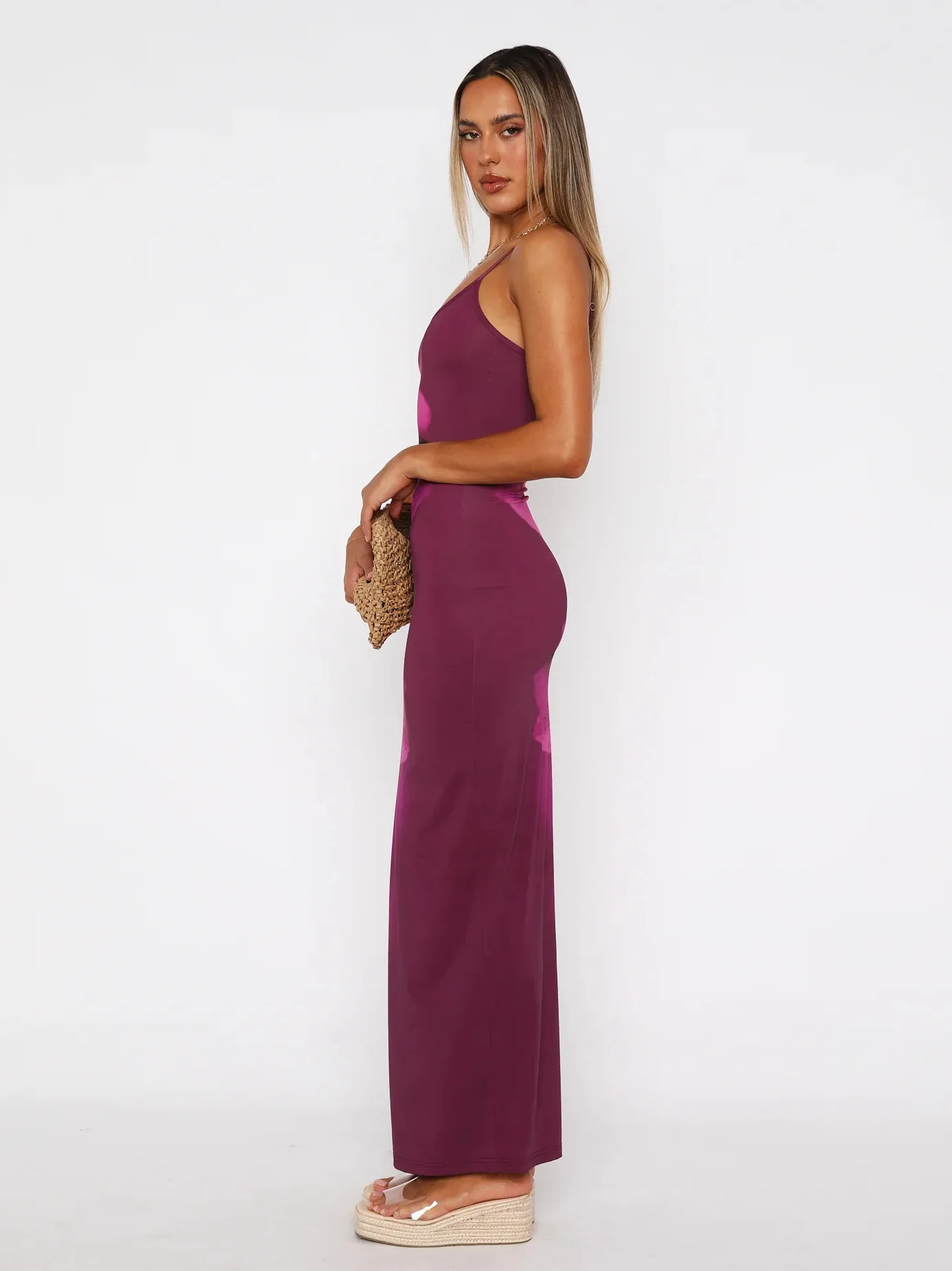 Sexy Digital Printed Slip Dress Women's Long Sleeveless Bohemian Style Holiday Dress Women display picture 20