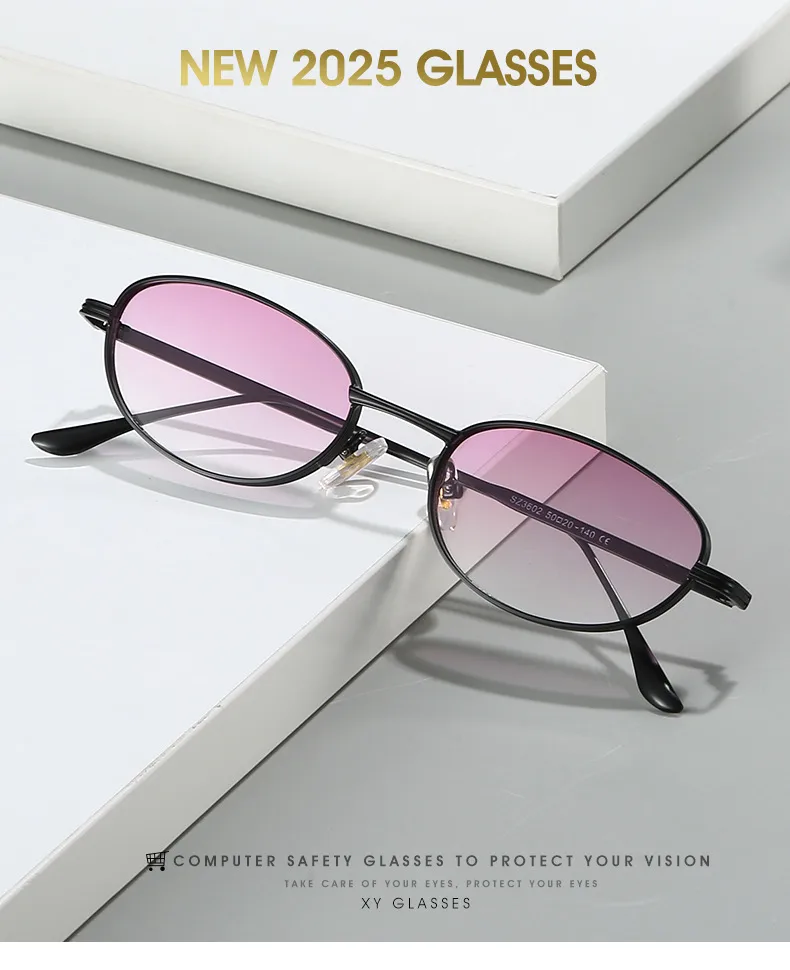 Elegant Lady Simple Style Solid Color PC UV400 Protection Cat Eye Full Frame Glasses display picture 1