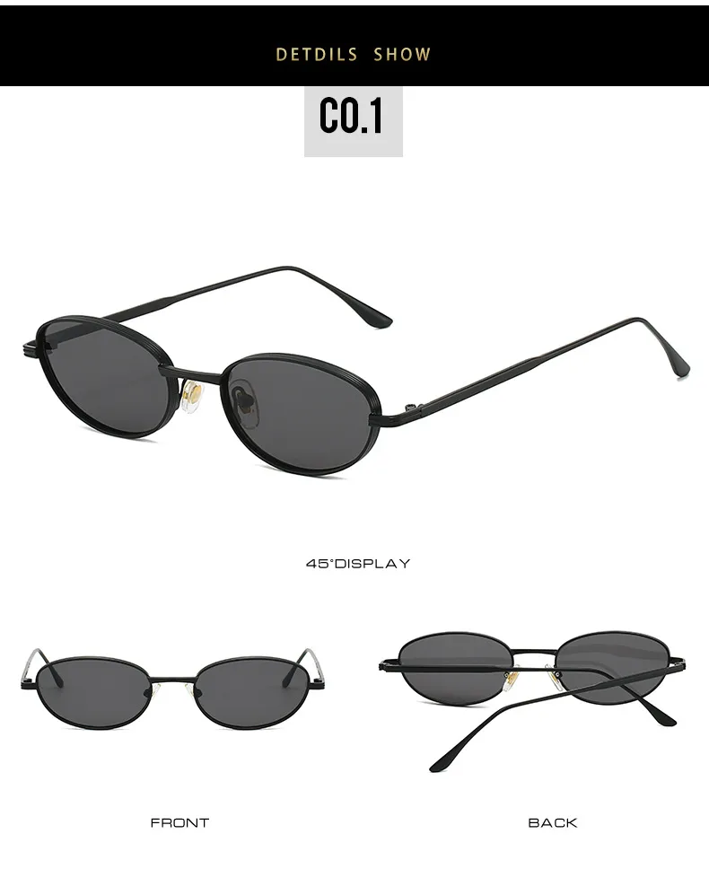 Elegant Lady Simple Style Solid Color PC UV400 Protection Cat Eye Full Frame Glasses display picture 7