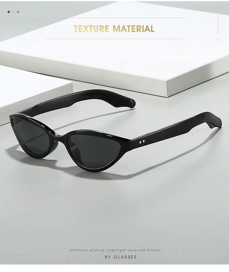 Elegant Hip-Hop Lady Solid Color PC Round Frame Full Frame Glasses display picture 2