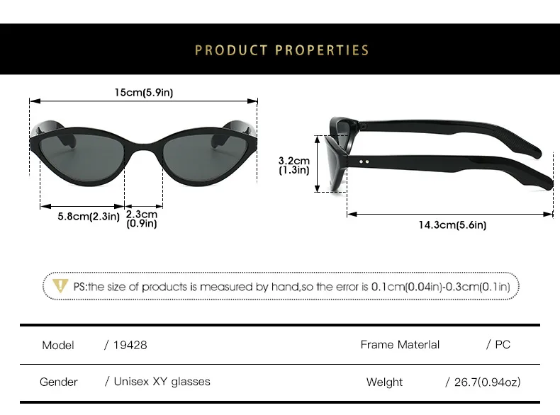 Elegant Hip-Hop Lady Solid Color PC Round Frame Full Frame Glasses display picture 5