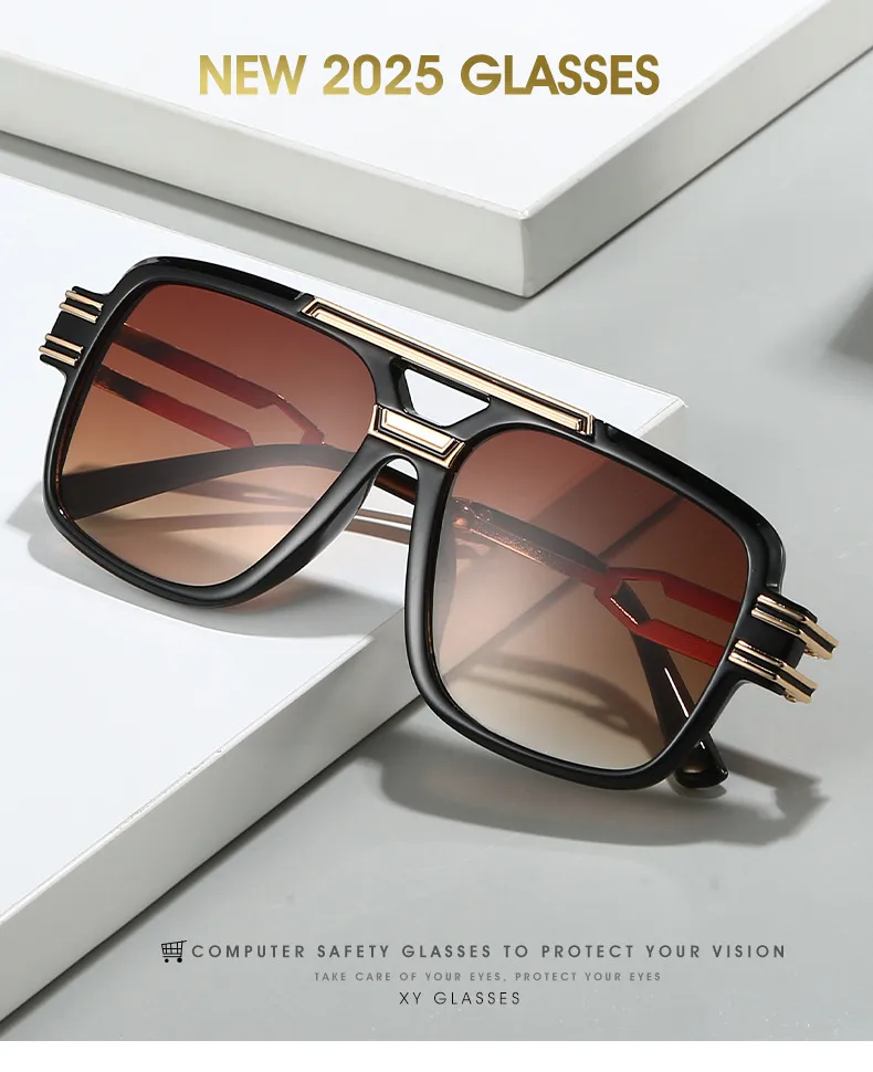 Elegant Basic Lady Solid Color Resin Square Full Frame Glasses display picture 1