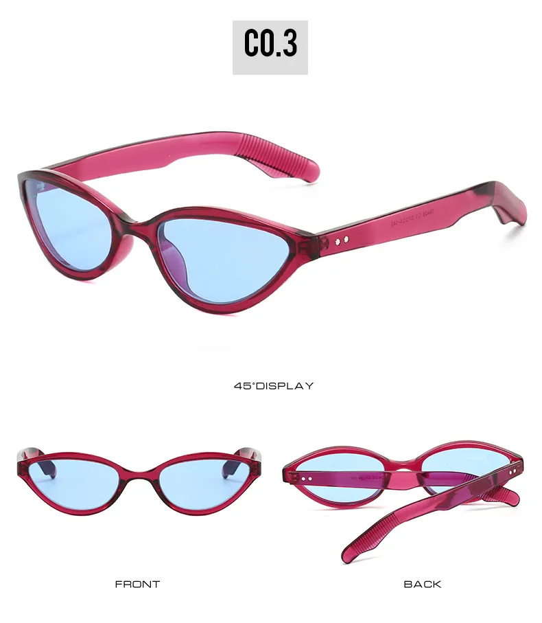 Elegant Hip-Hop Lady Solid Color PC Round Frame Full Frame Glasses display picture 9