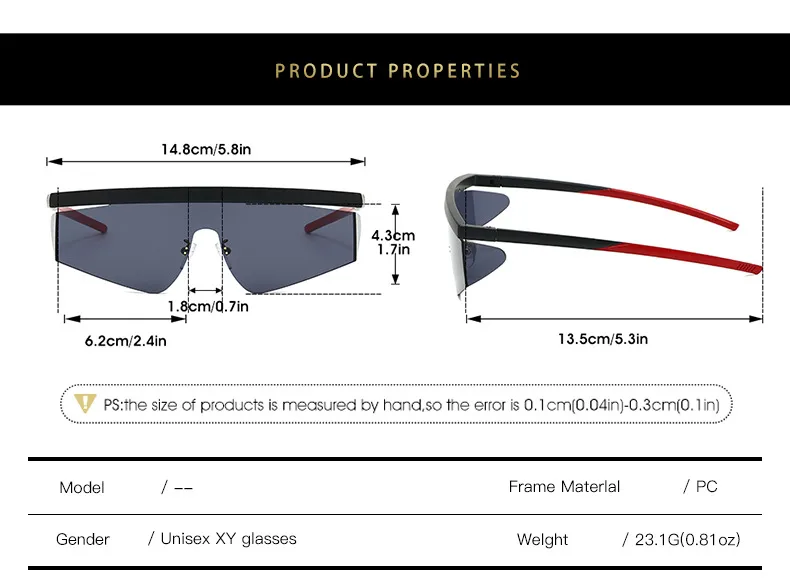 Elegant Lady Solid Color PC UV400 Protection Special-Shaped Mirror Half Frame Glasses display picture 5