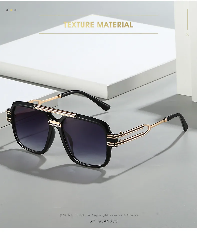 Elegant Basic Lady Solid Color Resin Square Full Frame Glasses display picture 2