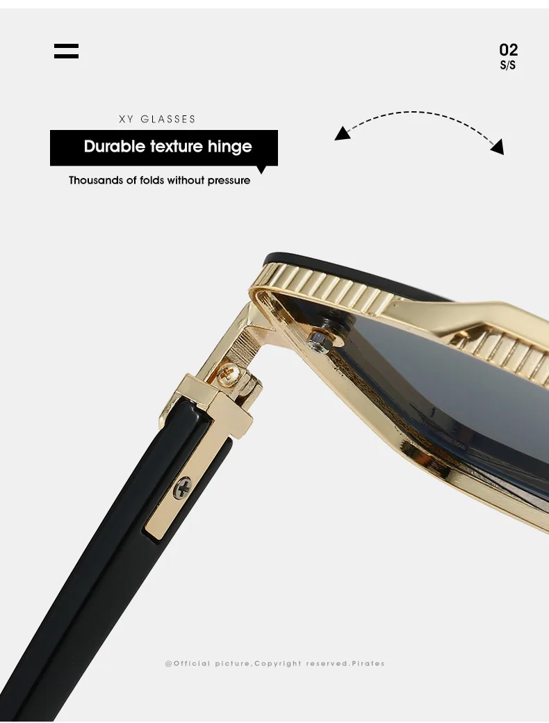 Elegant Basic Lady Solid Color PC UV400 Protection Square Frameless Glasses display picture 13