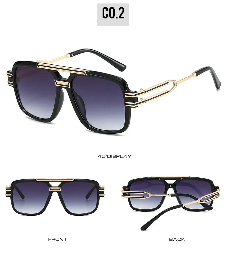 Elegant Basic Lady Solid Color Resin Square Full Frame Glasses display picture 8