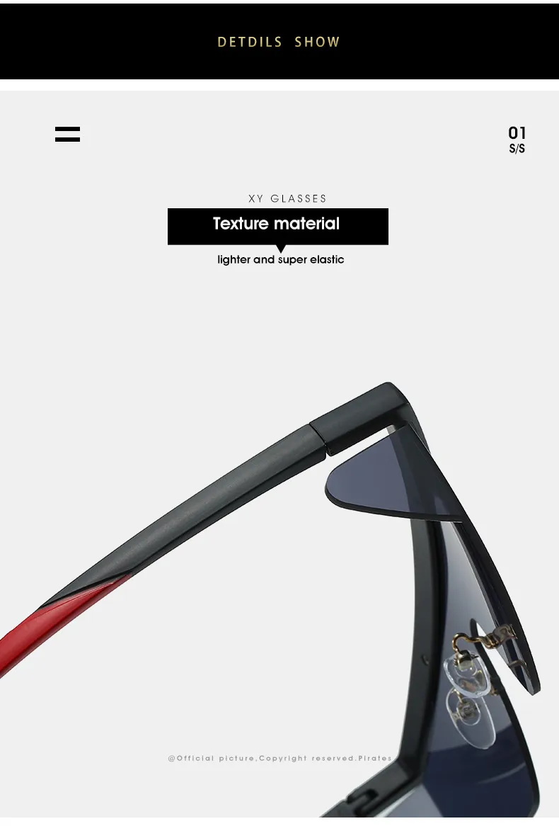 Elegant Lady Solid Color PC UV400 Protection Special-Shaped Mirror Half Frame Glasses display picture 13