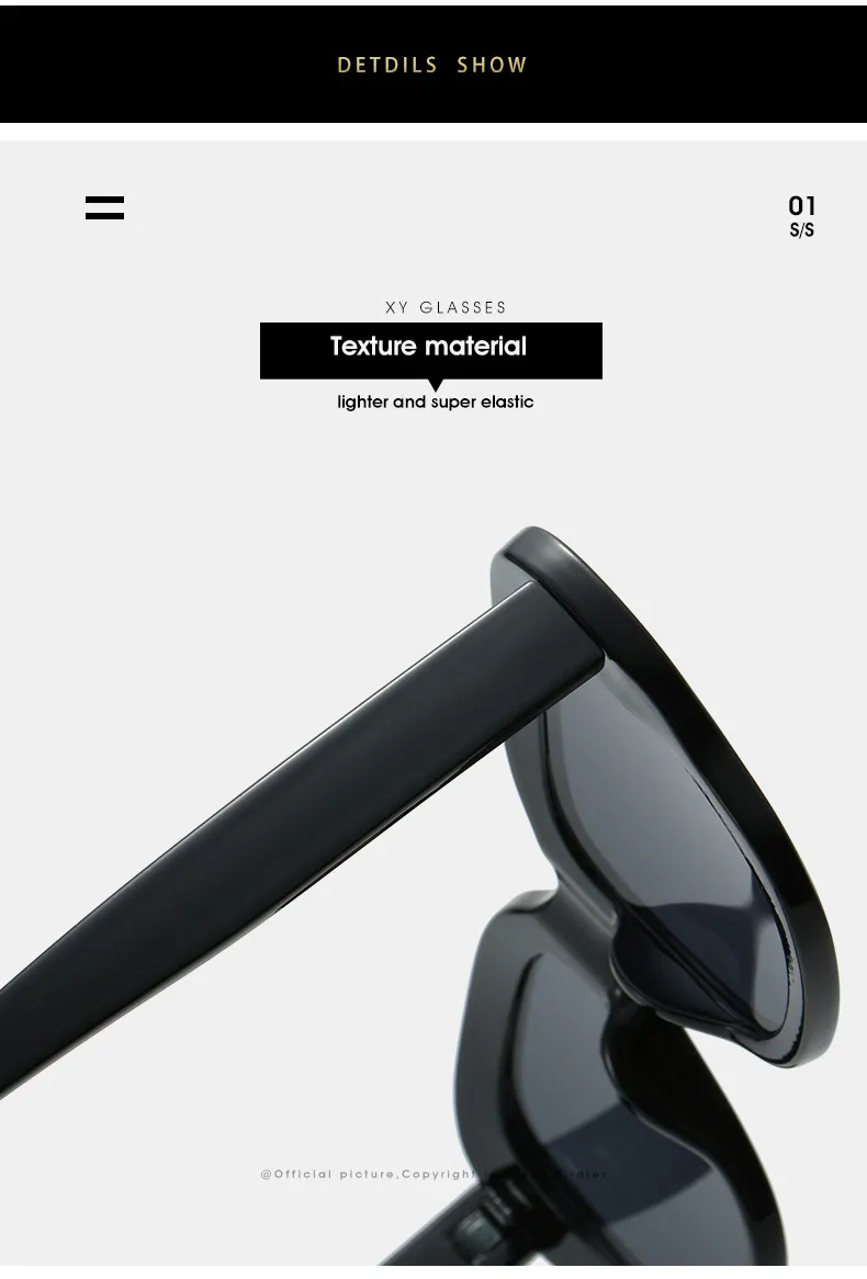 Elegant Basic Lady Solid Color Ac Square Full Frame Glasses display picture 14