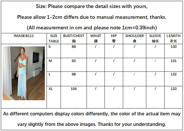 Independent Station Sling Hollow Split Dress  Women's Solid Color Sexy Slim Fit Strapless High Waist Dress 8111 display picture 1
