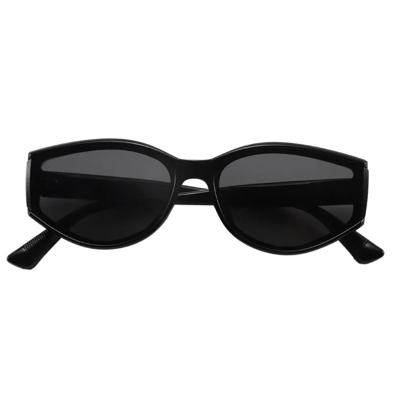 Casual Luxurious Romantic Oval PC UV400 Protection Resin Oval Frame Full Frame Glasses display picture 2