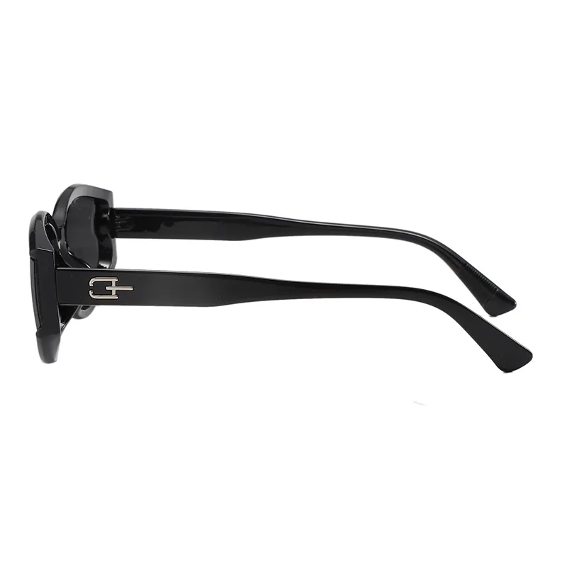 Casual Luxurious Romantic Oval PC UV400 Protection Resin Oval Frame Full Frame Glasses display picture 3