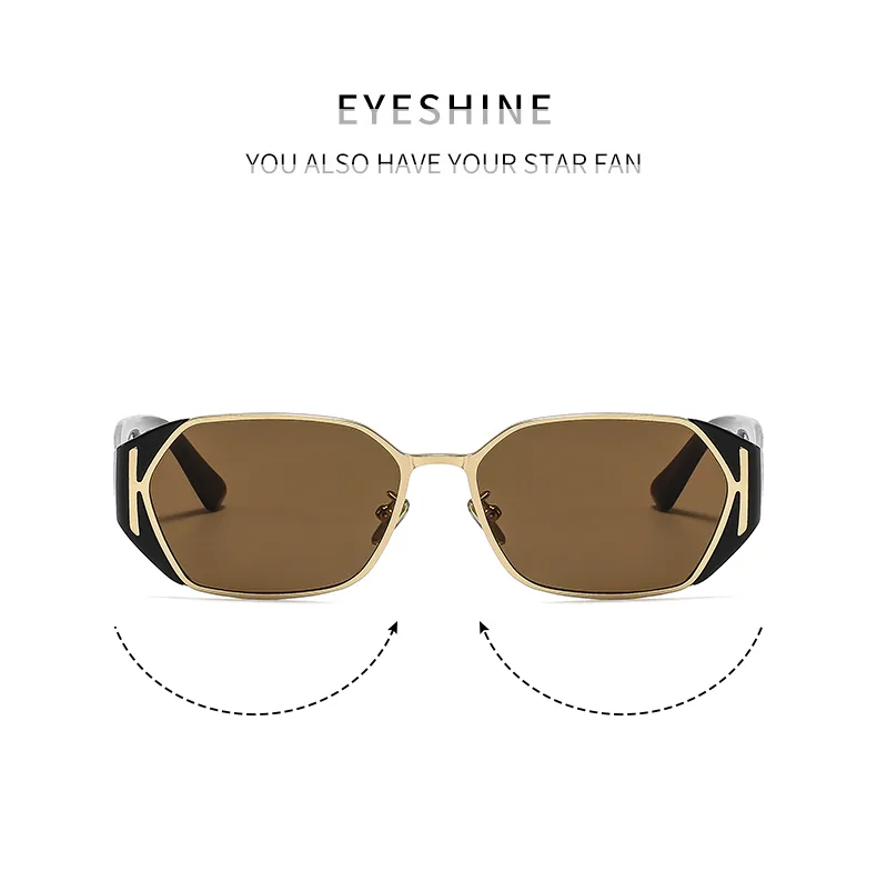 Casual Solid Color Ac Gradient Tinted Lenses Square Full Frame Glasses display picture 1