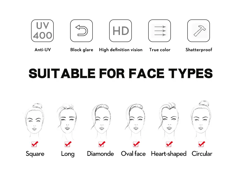 Casual Geometric Pc Special-Shaped Mirror Full Frame Glasses display picture 1