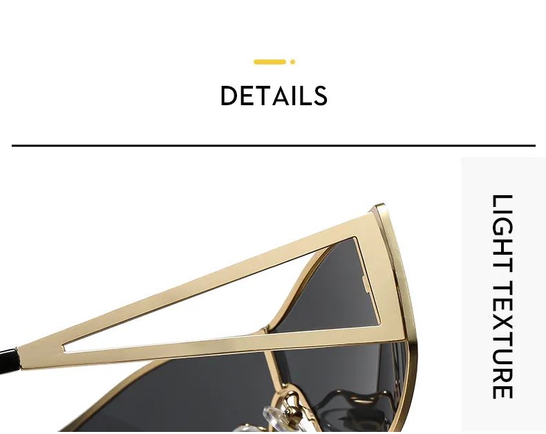 Casual Geometric Pc Special-Shaped Mirror Full Frame Glasses display picture 6