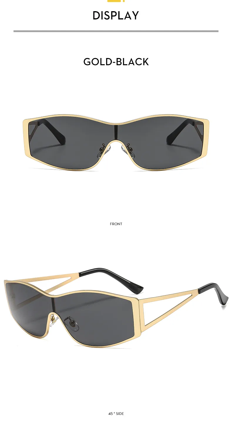 Casual Geometric Pc Special-Shaped Mirror Full Frame Glasses display picture 11