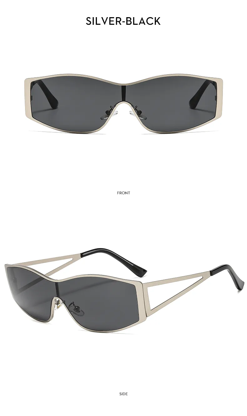 Casual Geometric Pc Special-Shaped Mirror Full Frame Glasses display picture 10