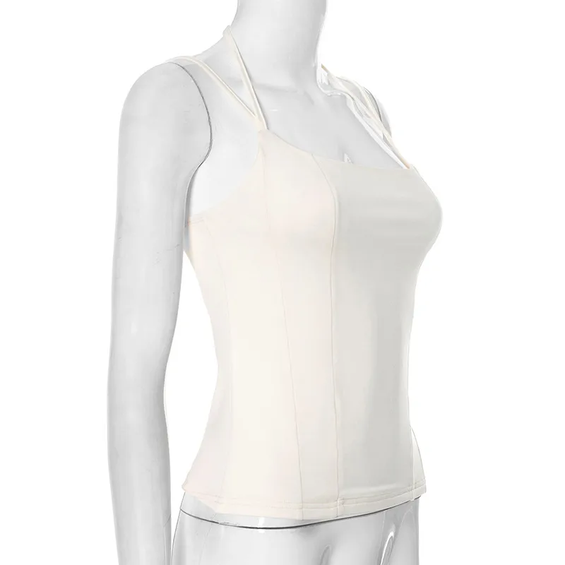 Women's Vest Sleeveless T-Shirts Sexy Solid Color display picture 15