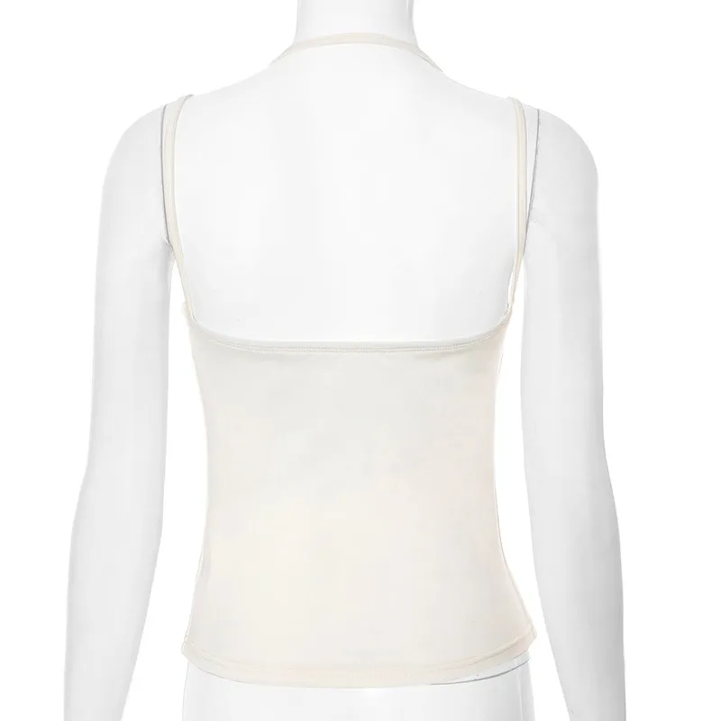 Women's Vest Sleeveless T-Shirts Sexy Solid Color display picture 16