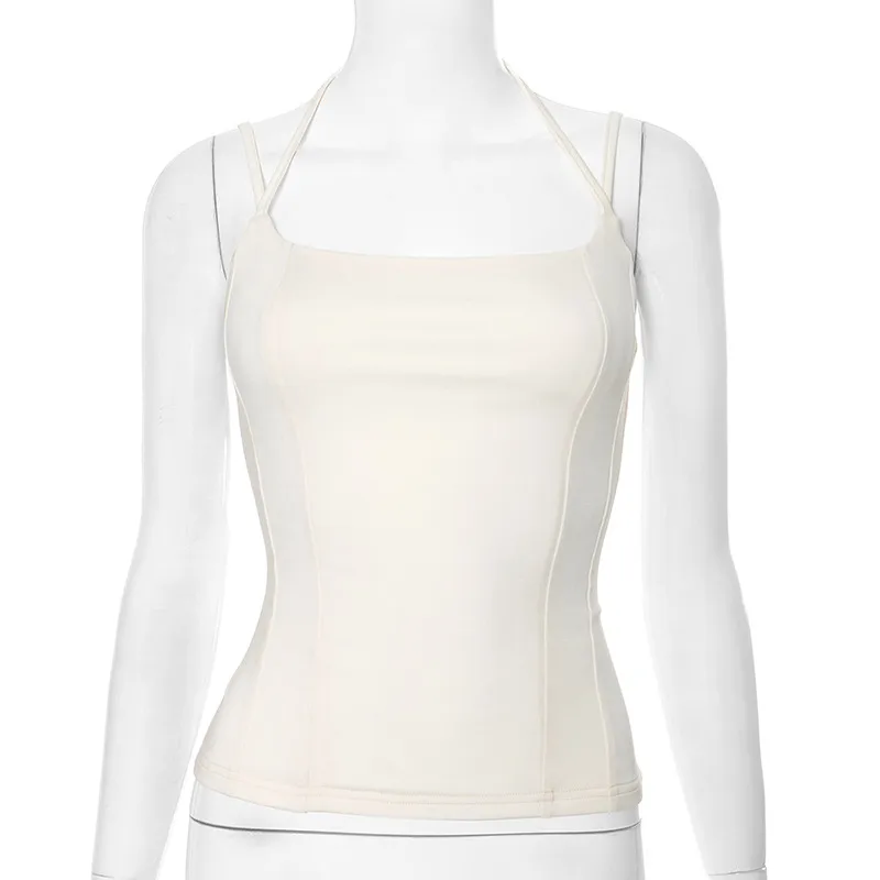 Women's Vest Sleeveless T-Shirts Sexy Solid Color display picture 18