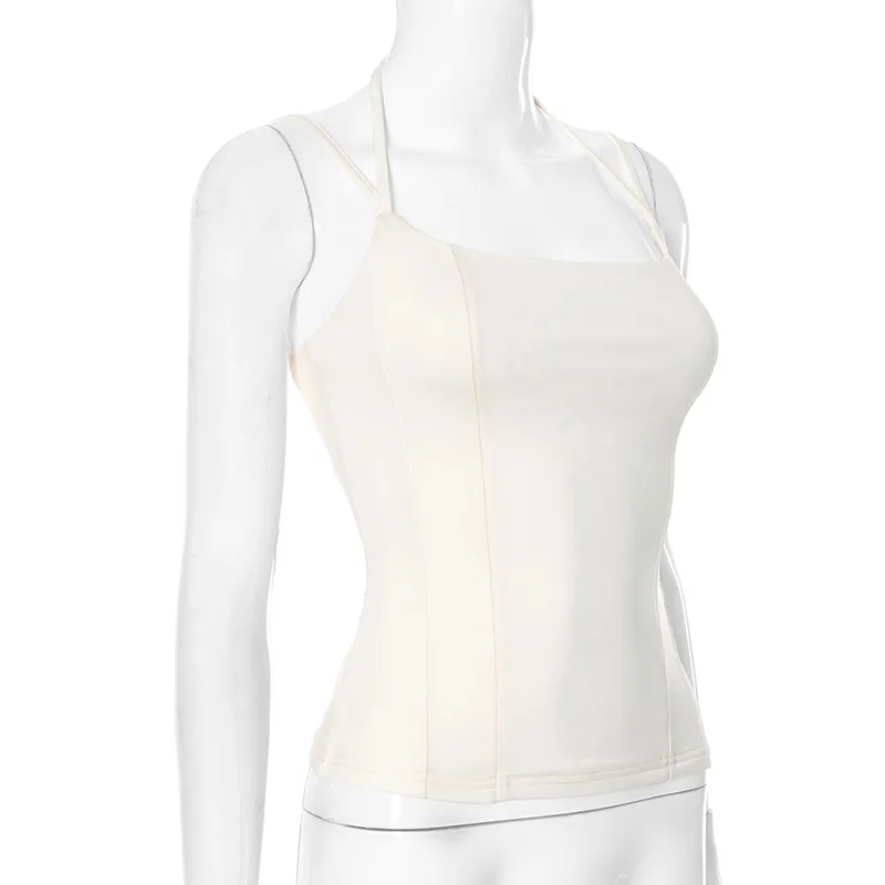 Women's Vest Sleeveless T-Shirts Sexy Solid Color display picture 19
