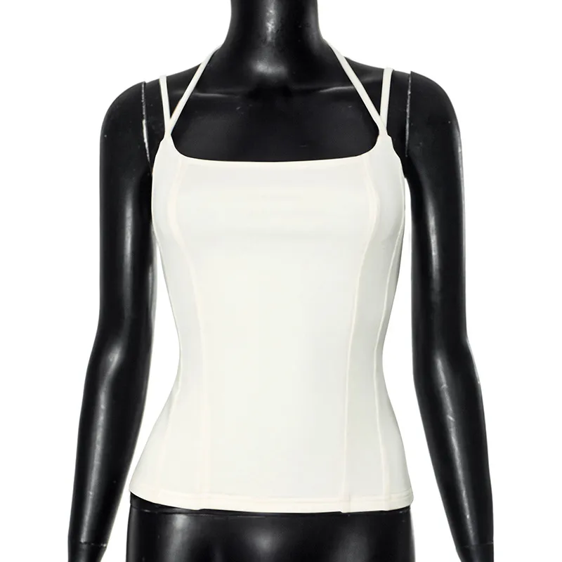 Women's Vest Sleeveless T-Shirts Sexy Solid Color display picture 20