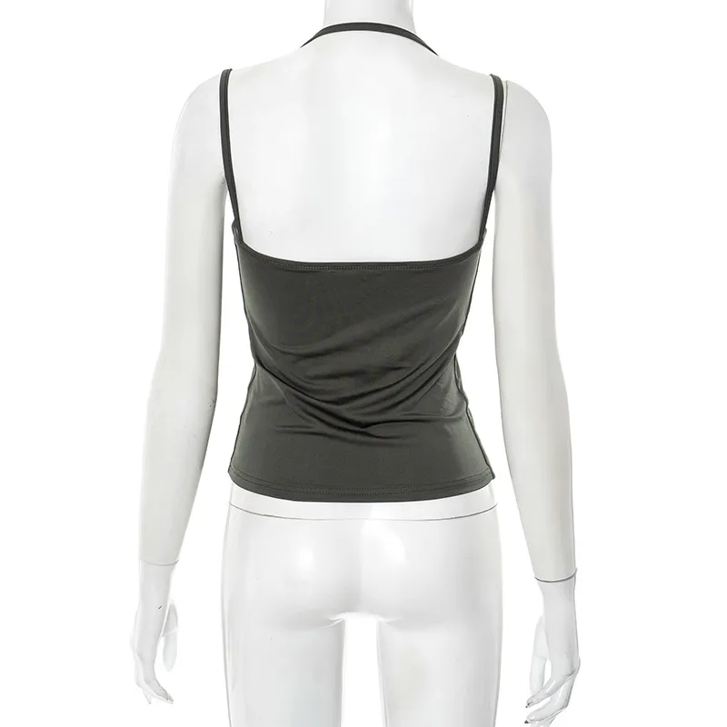 Women's Vest Sleeveless T-Shirts Sexy Solid Color display picture 25