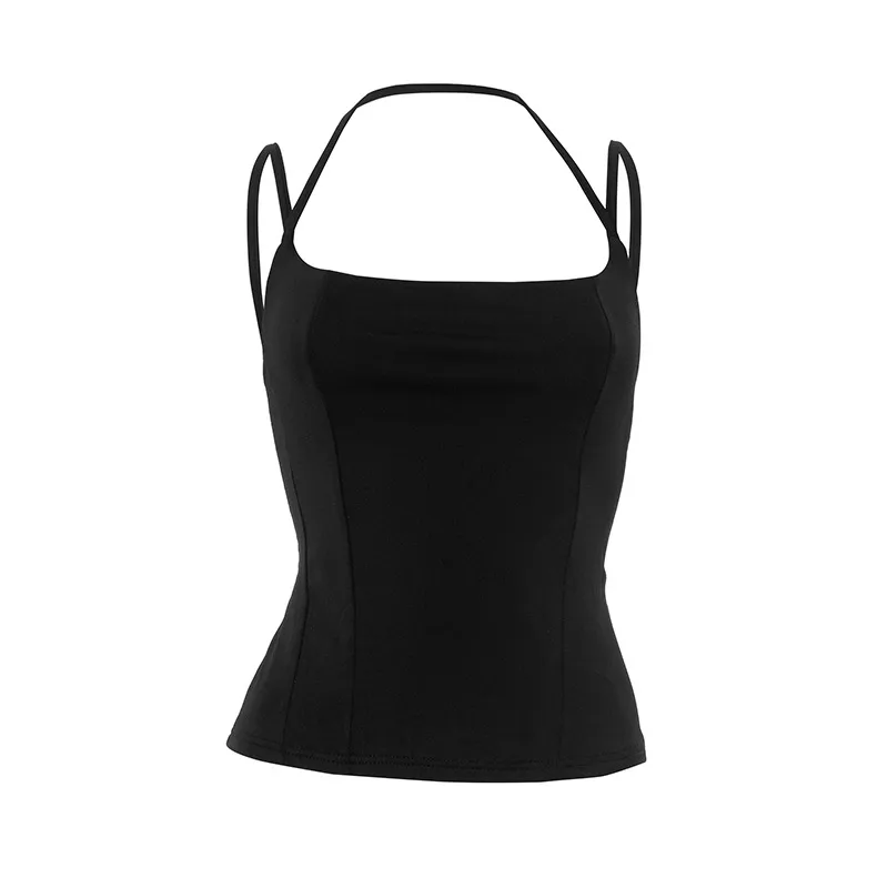 Women's Vest Sleeveless T-Shirts Sexy Solid Color display picture 30