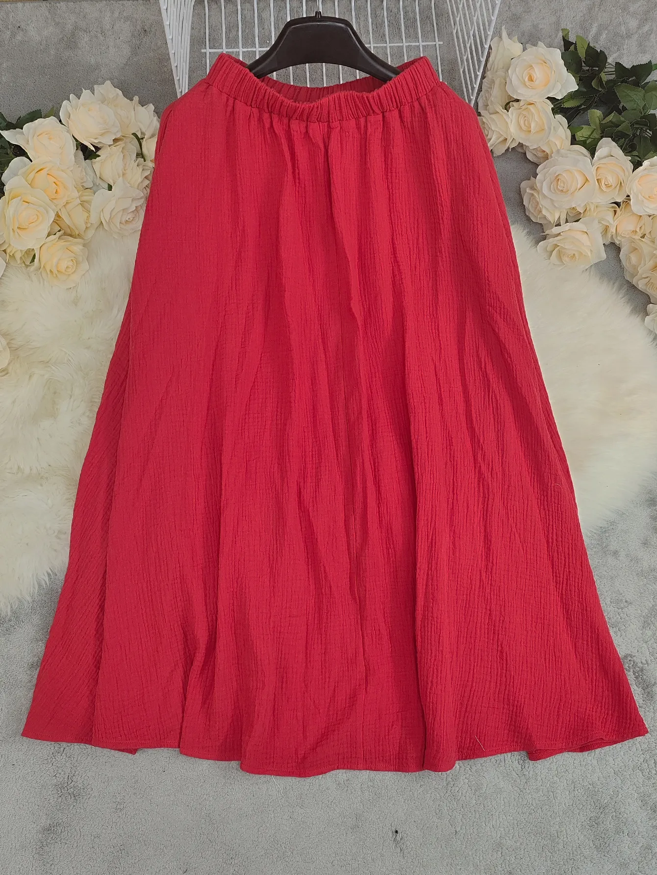 Women's Skirt Simple Style Classic Style Solid Color Maxi Long Dress Daily Street display picture 2