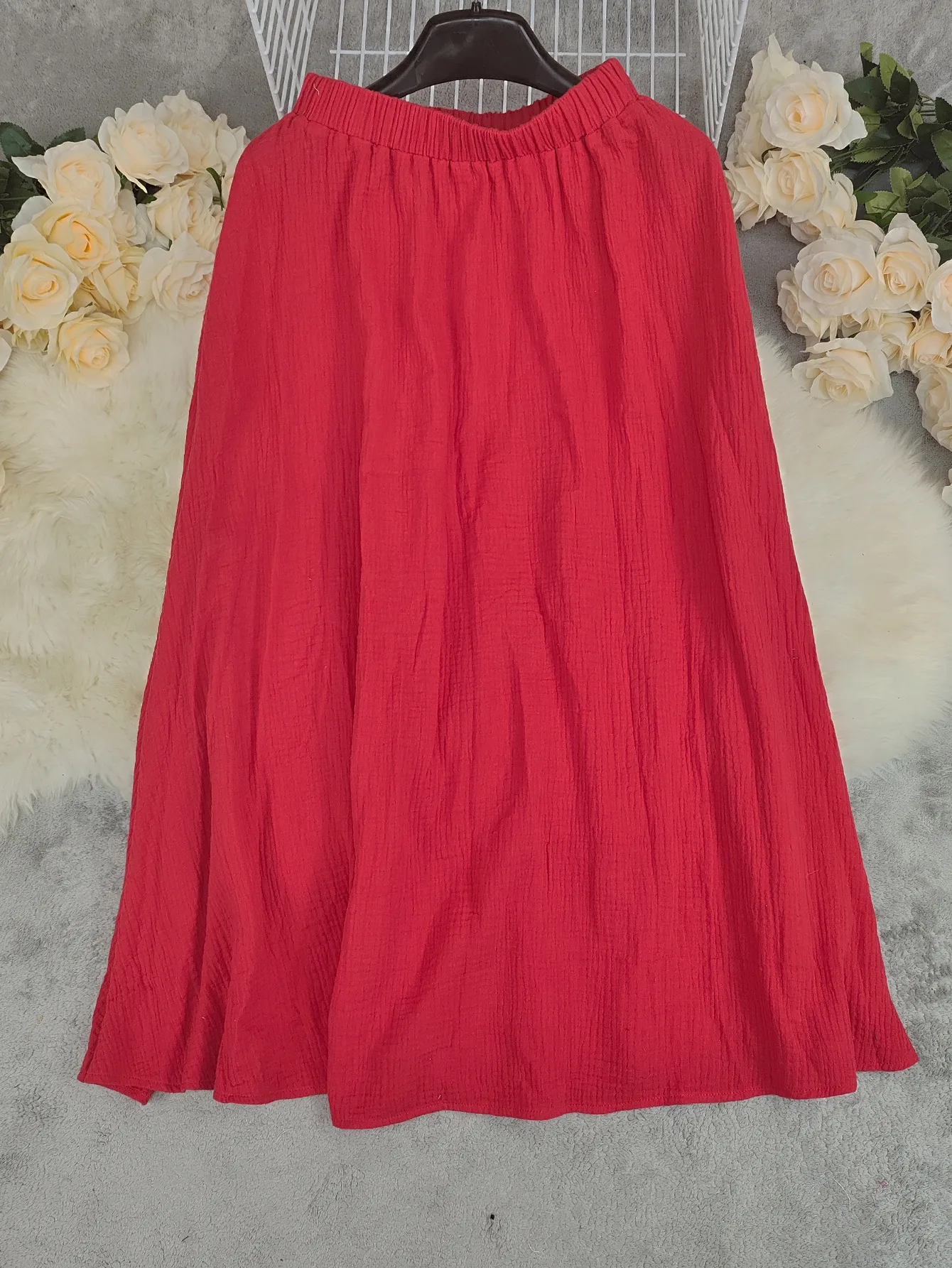 Women's Skirt Simple Style Classic Style Solid Color Maxi Long Dress Daily Street display picture 3