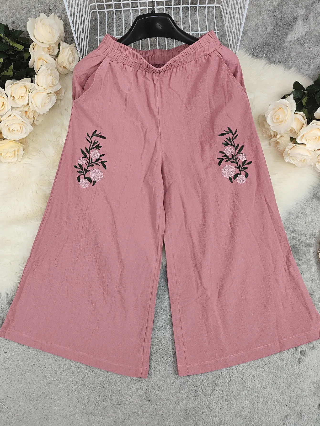 Women's Weekend Daily Basic Vacation Solid Color Full Length Casual Pants display picture 2