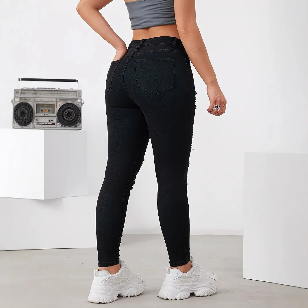 Women's Street Streetwear Color Block Full Length Casual Pants display picture 2