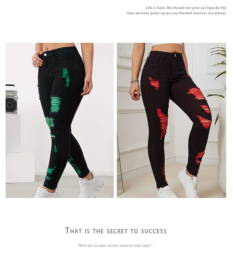 Women's Street Streetwear Color Block Full Length Casual Pants display picture 6