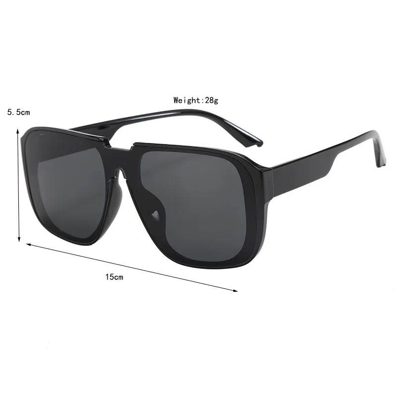 Business Luxurious Oval PC UV400 Protection Resin Oval Frame Full Frame Glasses display picture 9