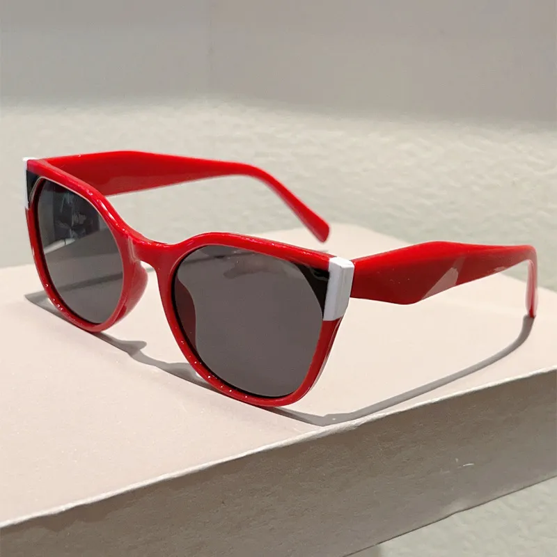 Elegant Streetwear Color Block PC UV400 Protection Cat Eye Full Frame Glasses display picture 10