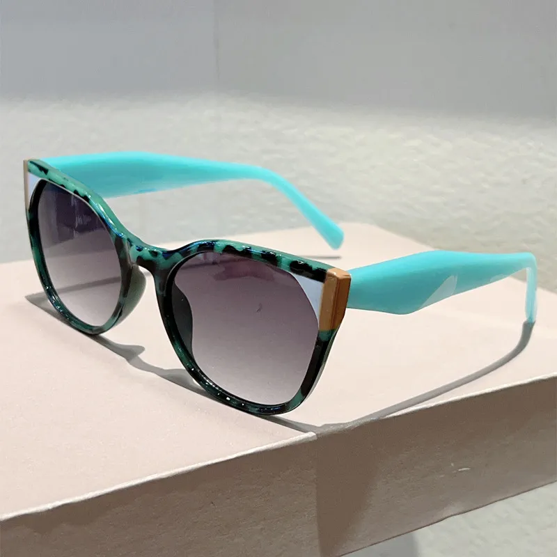 Elegant Streetwear Color Block PC UV400 Protection Cat Eye Full Frame Glasses display picture 17