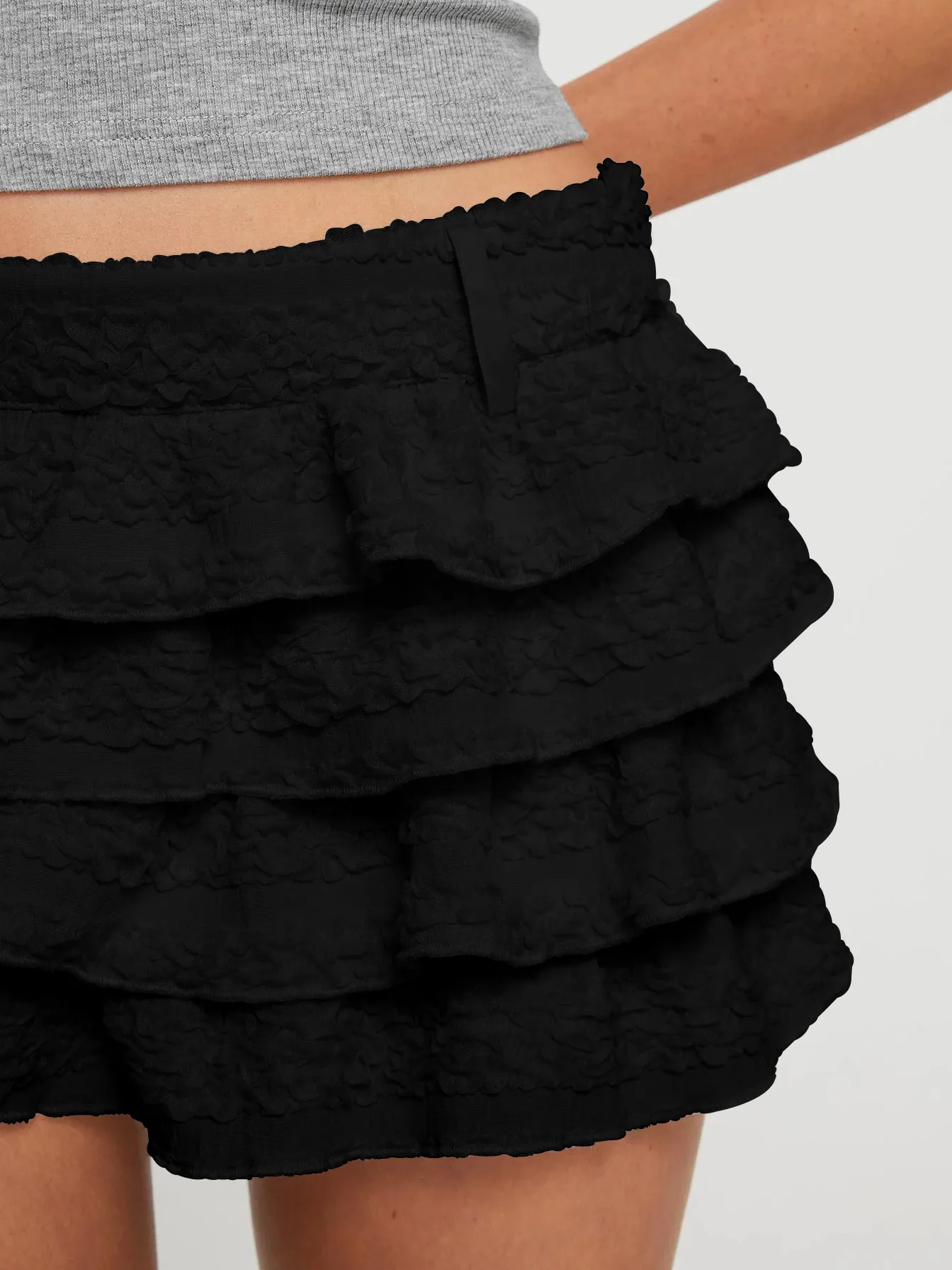 Spring And Summer  Explosions Y2K Sexy Hot Girl Solid Color Fashion Joker Cake Skirt display picture 24