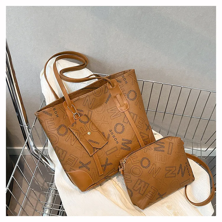 Women's Foreign Trade Bags  New Shoulder Bag Retro Fashion Casual Tote Bag Women's Simple Large Capacity Handbag display picture 10