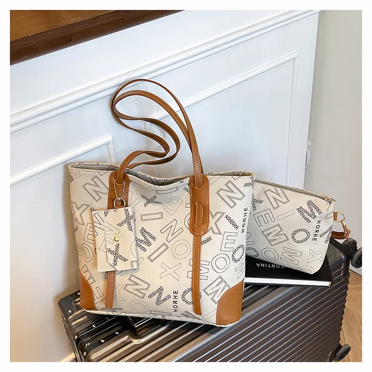 Women's Foreign Trade Bags  New Shoulder Bag Retro Fashion Casual Tote Bag Women's Simple Large Capacity Handbag display picture 14