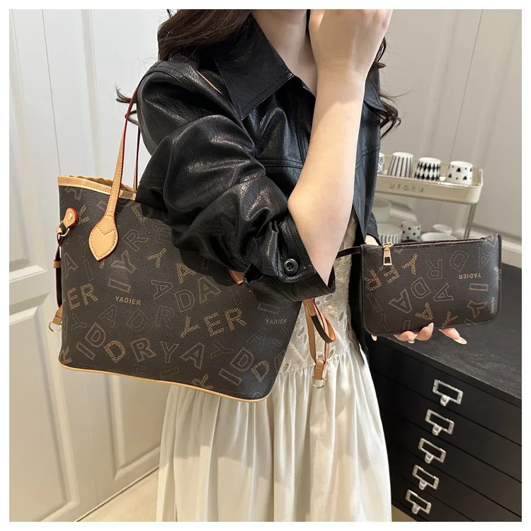 New Fashion Large Capacity High-End Handbag Commuter Messenger Bag Women's Bag Shoulder Portable Tote Bag display picture 4