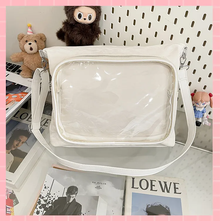 New Painful Bag Baby Bag Big Food Girl Casual Handbag College Student Shoulder Crossbody Bag Folding Ear Women's Bag display picture 39