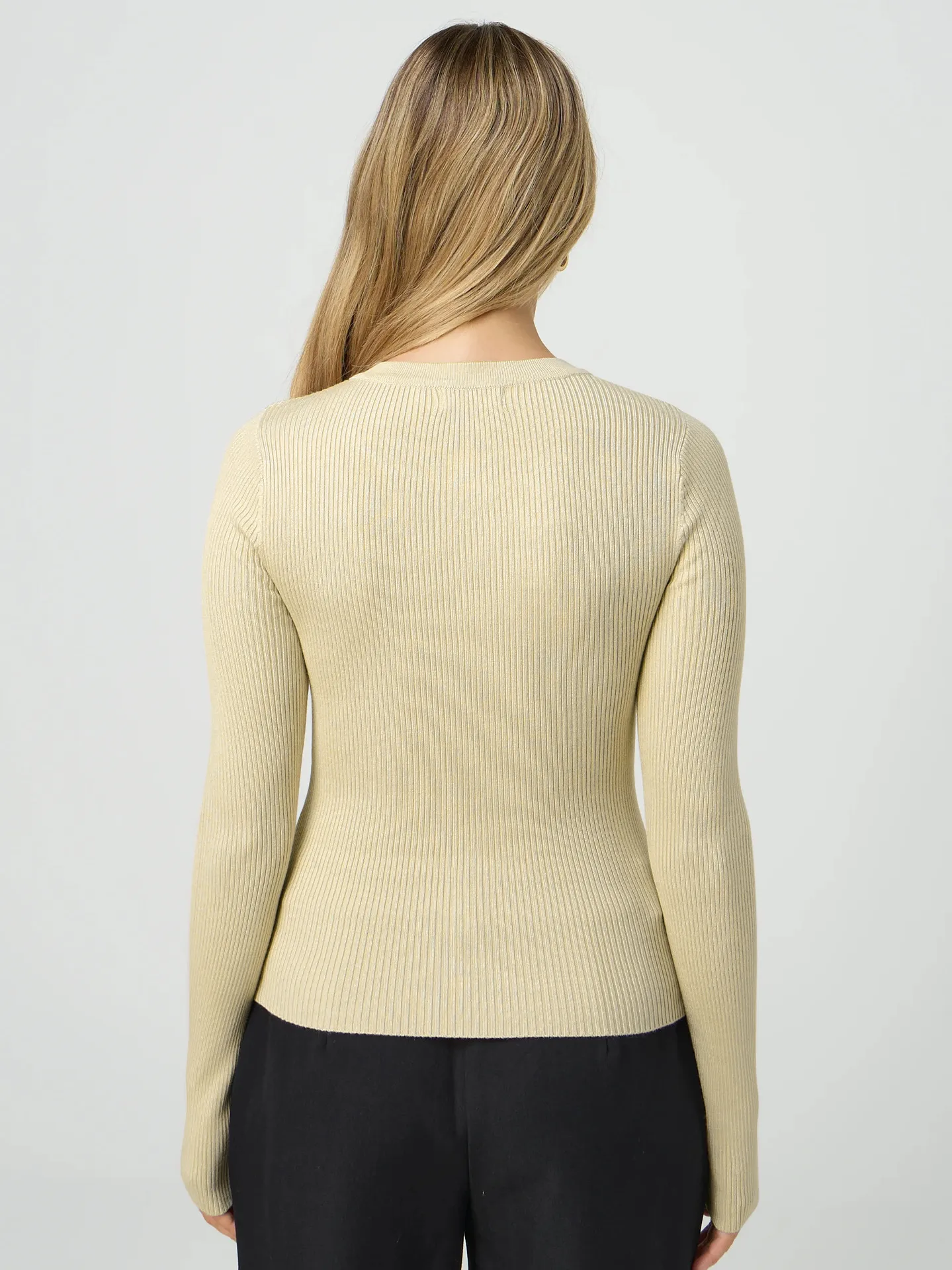 Y2K Fashion Women's Crewneck Autumn New Top Long Sleeve Button Slim Fit Thread Solid Color Jacket display picture 19